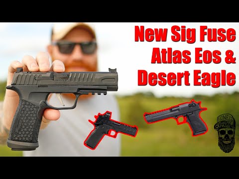 On The Range With The Sig P365 Fuse, Atlas Eos, & Desert Eagle