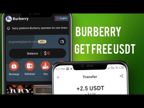 BURBERRY| NEW ONLINE INVESTMENT SITE 2024 USDT SITE|MINIMUM DEPOSIT 7 USDT| HIGH EARNING