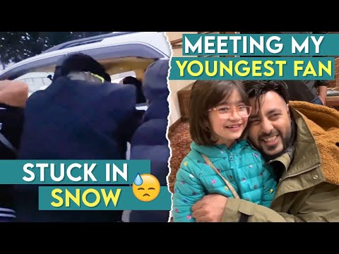 Badshah - We got stuck in snow | Cute Fan made my day | Vlog 04