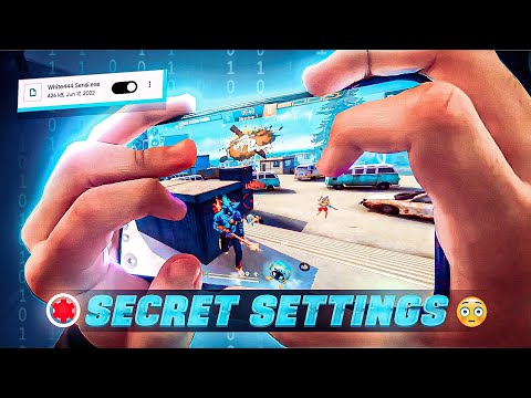 Free Fire "Secret Pro Headshot Setting" [ UMP + ONETAP ] That Makes You Hacker !!