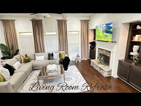 Spring/Summer Living Room Refresh | How To Decorate For Summer | Living Room Decorating Ideas