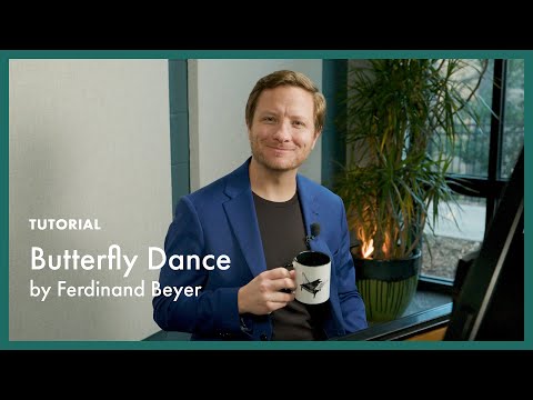 TUTORIAL - Butterfly Dance - Beyer (page 7, Literature for the Piano Book 1)