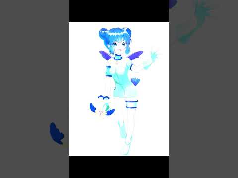 東京ミュウミュウ ミュウミント #shorts  #fyp #イラストメイキング #東京ミュウミュウ