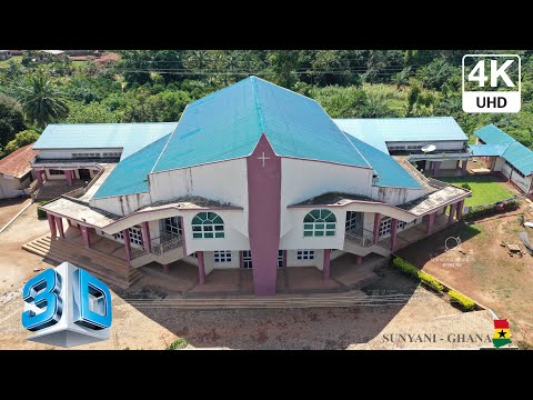 Mapping Deeper Life Bible Church Sunyani Ghana 3D Photogrammetry 4K