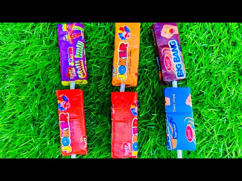 Some popular Candies in the World | New Milk Bottle | mini Cooking | Ice Cream Pop It | Asmr Coca