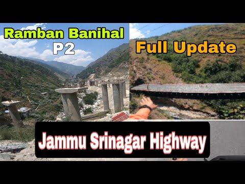 Fourlane Bridge | Ramban Banihal Road Part 2 | Jammu Srinagar Highway | Amarnath Yatra 2024 | Nh44