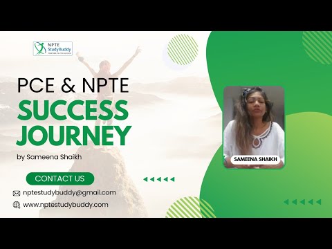 Sameena Sheikh's Journey to NPTE & PCE: Overcoming Challenges with Determination | NPTE StudyBuddy