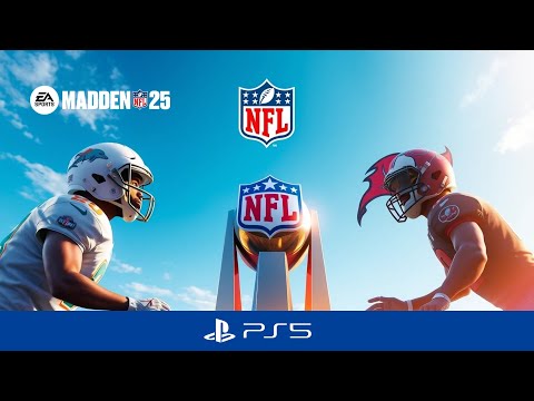 Dolphins vs. Buccaneers Madden 25 PS5 Gameplay | NFL Preseason Week 3