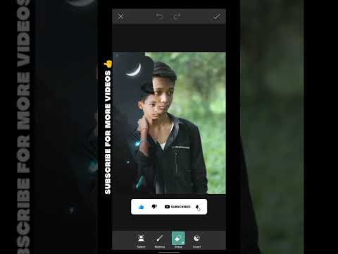 30 sec me background change photo editing in PicsArt #editingshorts #editingtutorial #photoediting