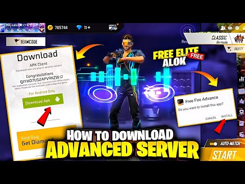 How To Download Advance Server Free Fire |How To Download Free Fire Advance Server| Garena Free Fire