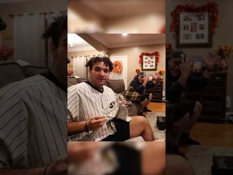 Yankee fan reacts to Aaron Judge & Jazz Chislom b2b home runs World Series game 5 #yankees #dodgers