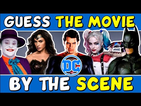 Guess The "DC MOVIE BY THE SCENE" QUIZ! 🎬😱 | CHALLENGE/ TRIVIA