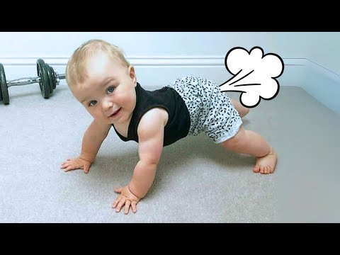 Funny Moments When Babies Farts - Funny Baby Videos