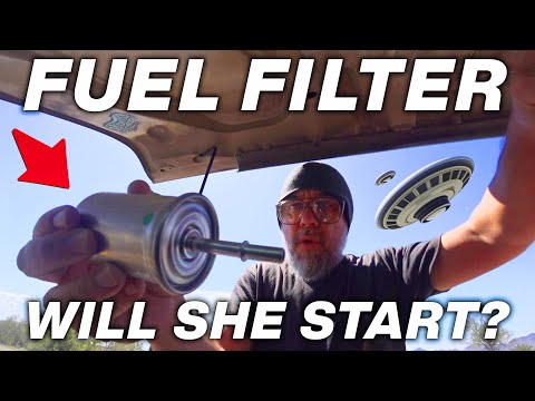 Van Life | FUEL FILTER CHANGE | CHASING A HARD START