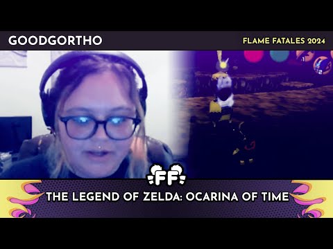 The Legend of Zelda: Ocarina of Time by goodgortho in 29:04 - Flame Fatales 2024