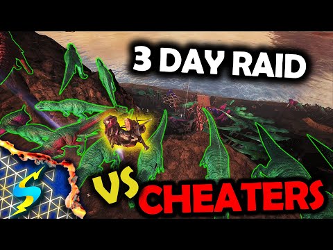 3 Day Raid Vs Teamers/Cheaters | Official Small Tribes PvP | Pearl Cave