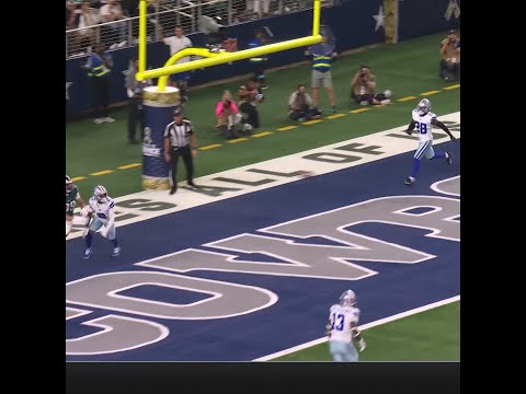 Johnny Wilson catches for a 5-yard Touchdown vs. Dallas Cowboys