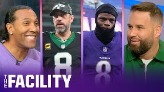 Does Lamar or Russ need a win more, Rodgers or Richardson under more pressure? | NFL | THE FACILITY