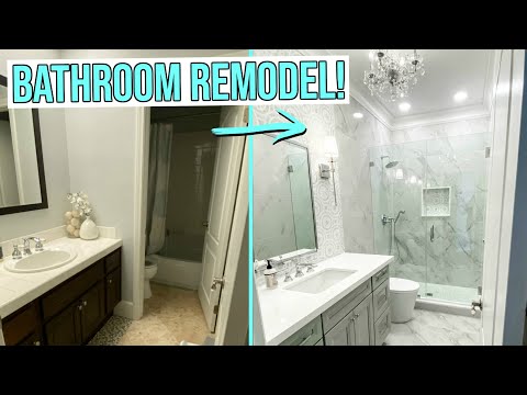 2 EXTREME BATHROOM REMODELS! Master + Guest Bathroom Gut Renovation!