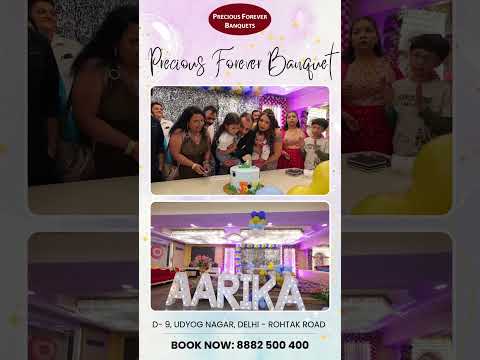 Precious Forever Banquets is the ultimate venue for lively and personalized birthday celebrations