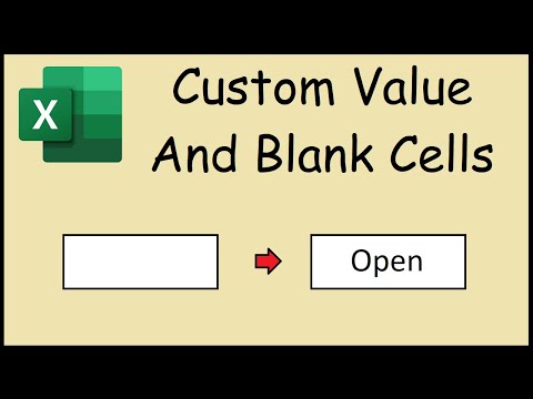 If Cell Is Blank Return A Value in Excel