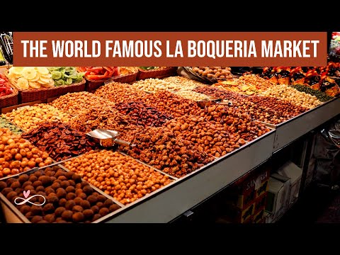 La Boqueria Market In Barcelona & The Best Food Spots There || Food Guide || Infinity Platter ||2022