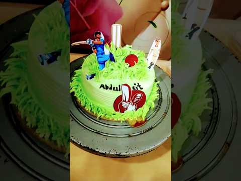 Cricket Field Theme Cake (1kg)- Cake Connection#shortsfeed #shorts‎@CakesbyMK 