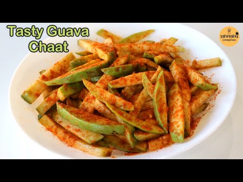 Tasty Guava Chaat | चटपटीत पेरू चाट | Street Style Spicy Masala Guava Chaat Recipe | Amrood Chaat