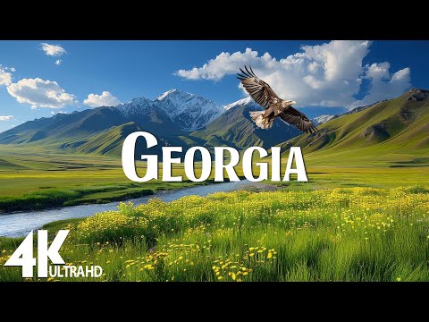 Georgia 4K Piano Relaxing - Nature Relaxation Film - Natural Landscape