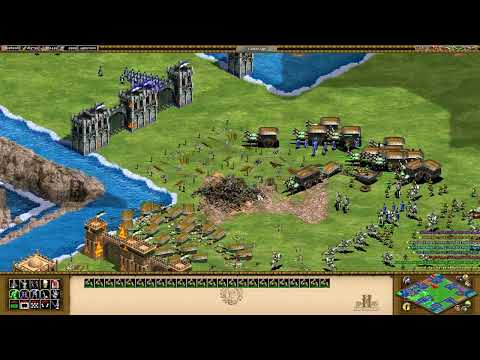 Age of Empires II - Ethiopians - When your team doesn't give-up !