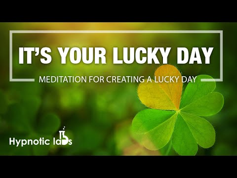 Guided Meditation For Creating A Day Filled With Luck, Signs and Synchronicities (4 Leaf Clover)