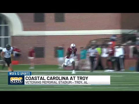 Troy snaps losing streak with win over Coastal Carolina