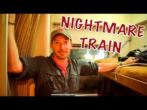 NIGHTMARE Train to Luxor Egypt