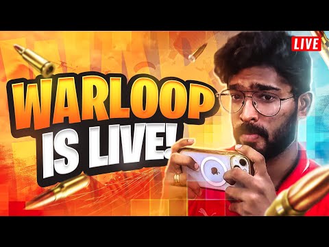 Night Stream with Warloop | Free Fire India @WarloopOfficial