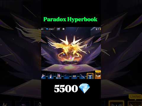 Paradox Hyperbook Free Fire | New Top-up Event FF #shorts #hyperbook #freefire