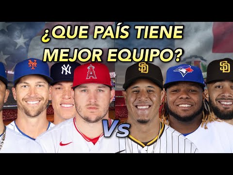 CUAL SERÁ EL MEJOR EQUIPO? USA VS DOMINICANA EN EL CLÁSICO MUNDIAL 2023 - TROUT VS SOTO MLB BASEBALL