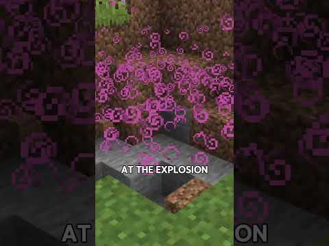 Effects Linger After Explosion?⬆️Watch full video(30 facts)#minecraft