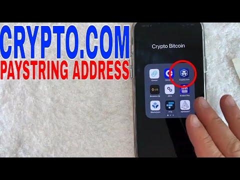 🔴🔴 How To Find Paystring Address On Crypto.com ✅ ✅