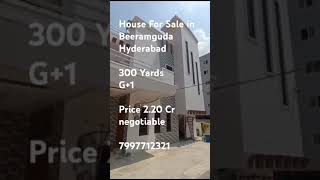 House For Sale in Beeramguda Hyderabad