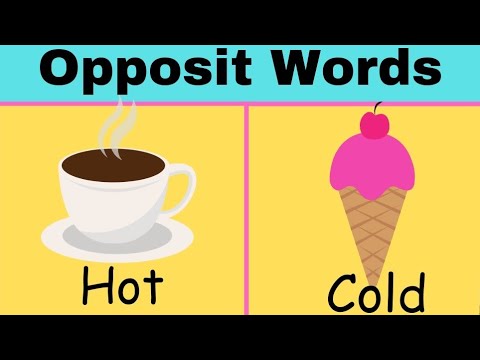 Opposite Words for Kids | Educational Video For Toddlers| Learn Englidh for kids#earlylearning