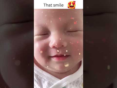 Cute baby smiling 😍 #shorts #babylaughing