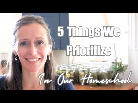 5 Things We Prioritize in Our Homeschool