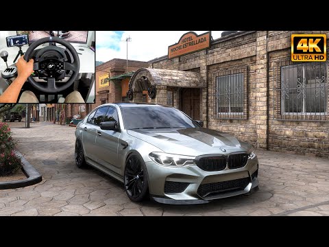 BMW M5 F90 | Forza Horizon 5 | Thrustmaster T300RS gameplay