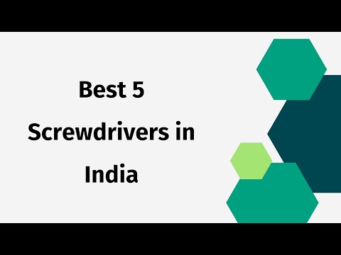 5 Best Screwdrivers in India 2024 | Online Shopping | Reviews