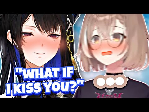 Nerissa : "What if i kiss you?" Mumei :    [Hololive EN]