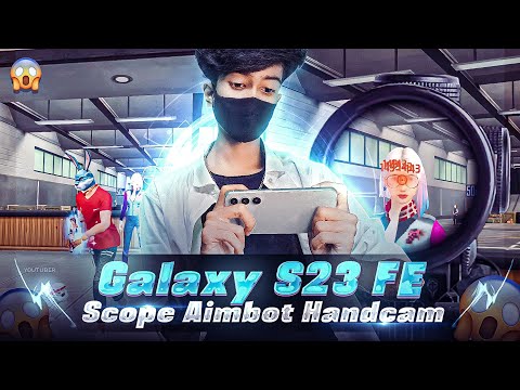 Scope Aimbot HANDCAM in Samsung Galaxy S23 FE 😳🎯 [ Unboxing + Review ] !! #PlayGalaxy | #GalaxyS23FE