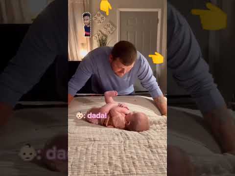 baby saying pappa#trending #viral