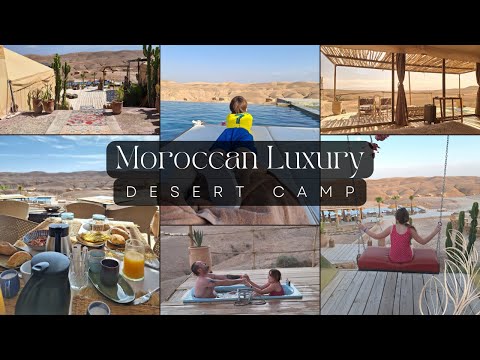 Stunning Luxury Desert Camp 🏜️🌴 in Morocco's Hidden Gem | Marrakech Berber Experience Vlog 🇲🇦