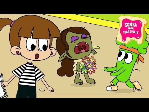 Sonya from Toastville - Romeo & Juliet - NEW Episode 10 💚 Super Toons TV - Best Cartoons