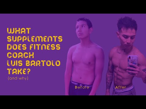 Fitness Coach Luis Bartolo Supplement Recommendations